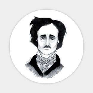 Edgar Allan Poe Magnet